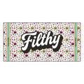 Filthy Chips × Flow Society “Keep It Clean” Beach Towel