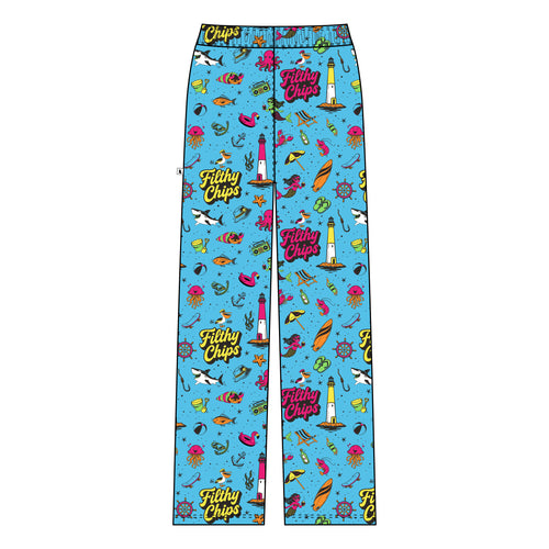 Filthy Chips × Flow Society Logo Lounge Pant